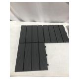 SKYPATIO, INTERLOCKING DECK TILES 9 PC 12 X