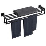 BATHROOM TOWEL RACK 22 x9IN