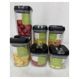 AIR TIGHT FOOD STORAGE CONTAINERS 6PCS