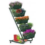 5 TIER RAISED ROLLING GARDEN BED SIMILAR TO