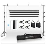 MOUNTDOG 2.6X3M PHOTO BACKDROP STAND KIT