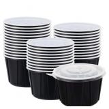 25 34OZ REUSABLE BOWLS MICROWAVE AND FREEZER SAFE