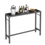 MR IRONSTONE, OUTDOOR BAR TABLE53.1 X 15 X 38.8