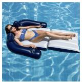 INFLATABLE FLOATING POOL RECLINER 55 INCH