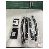 CLIMART DURABLE SIDE WINDOW DEFLECTORS PACK OF 4