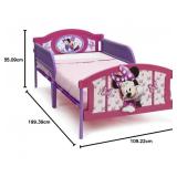 DISNEY MINNIE MOUSE TWIN BED FRAME