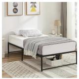 TWIN SIZE BED FRAME NO INSTRUCTIONS / MISSING