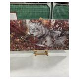 WOLF CANVAS ART 47x24