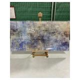 ABSTRACT CANVAS ART 40 x20