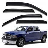 WINDOW VISORS DODGE RAM 1500 CREW CAB 2008-2018