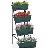 RAISED GARDEN PLANTERS 57.5 x26 x26.5CM USED