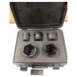 TIGER TOOL, 6 POINT AXLE NUT SOCKET SET