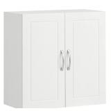 SOBUY, WHITE CUPBOARDS60 X 30 X 60 CM.