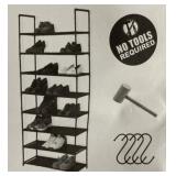 8 TIER SHOE RACK