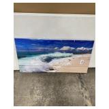 OCEAN WALL ART 20X40 IN