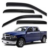 WINDOW VISORS FOR DODGE RAM 1500 2009-2018