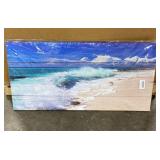 BEACH WALL ART 20X40 IN
