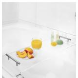 NAVARIS, ACRYLIC BATH TRAY 28.7 X 9.1 IN.