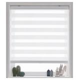 LUCKUP, CORDLESS ZEBRA CURTAINS 36 X 72 IN.
