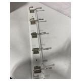 HANGING COAT RACK DAMAGED ON CORNER