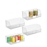 MDESIGN KITCHEN STORAGE BINS 7.75 x 15.38 x 6