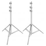 NEEWER STAINLESS STEEL LIGHT STAND SET OF 2
