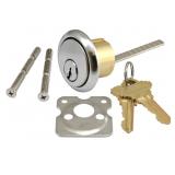 GMS 1-1/8 IN RIM CYLINDER LOCK W/ KEYS