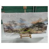 FIELD CANVAS WALL ART 39 X20IN