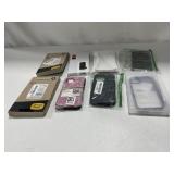 ASSORTED PHONE CASES 8PCS