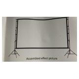 PORTABLE PROJECTOR SCREEN 100 IN
