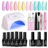 Beetles Pastel Gel Nail Polish Starter Kit P