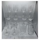 12 Pcs Assorted Drinking Glasses