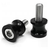BLACK SWINGRAM SPOOL SLIDER 2PCS
