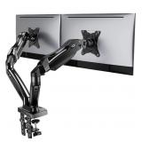 HUANUO FULL MOTION DUAL MONITOR DESK MOUNT VESA