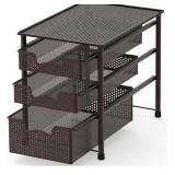 STACKABLE 3 TIER BASKET DRAWER