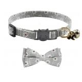 Bowtie Cat Collars Breakaway with Bell,