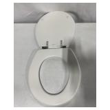 TOILET SEAT APPROX 14X16 IN (DAMAGED)