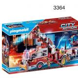 PLAYMOBIL Rescue Vehicles: Fire Engine with T