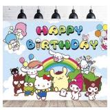 Hello Kitty Melody Kuromi Twin Stars Kerropi Badtz