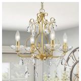 WUZUPS CRYSTAL CANDLE CHANDELIER (BOX OPENED/PCS