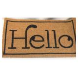 DOOR MAT 30x17IN CORNER CUT