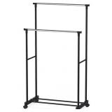 SIMPLEHOUSEWARE DOUBLE ROD GARMENT RACK