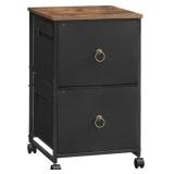 HOOBRO 2-DRAWER MOBILE FILE CABINET