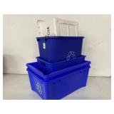 LOT - RECYCLE BOXES