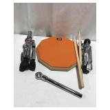 AKLOT PRACTICE PAD FOR DRUMS MISSING PCS