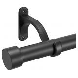 1-Inch Diameter Curtain Rod 16-28 Inches,
