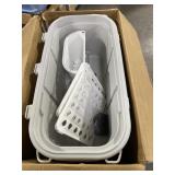 IGLOO PARY BAR COOLER 118 LITERS MISSING WHEELS