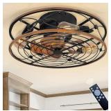 GESUM CEILING FAN WITH LIGHTS 20IN X 7.8IN