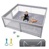 EXTRA LARGE BABY PLAY PEN 78.7inx70.8IN