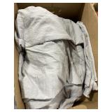 SASTTIE SOFT DUVET COVER LIGHT GREY KING SIZE 104